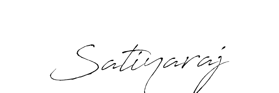 Make a beautiful signature design for name Satiyaraj. With this signature (Antro_Vectra) style, you can create a handwritten signature for free. Satiyaraj signature style 6 images and pictures png