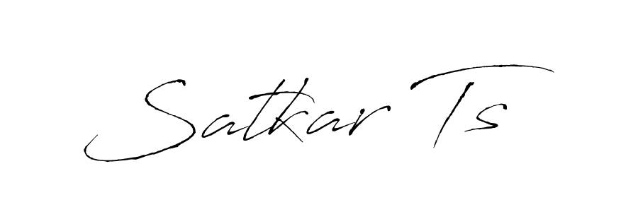 This is the best signature style for the Satkar Ts name. Also you like these signature font (Antro_Vectra). Mix name signature. Satkar Ts signature style 6 images and pictures png
