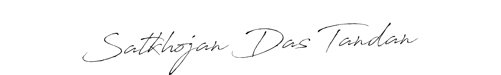 Satkhojan Das Tandan stylish signature style. Best Handwritten Sign (Antro_Vectra) for my name. Handwritten Signature Collection Ideas for my name Satkhojan Das Tandan. Satkhojan Das Tandan signature style 6 images and pictures png