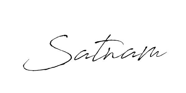 Also we have Satnam name is the best signature style. Create professional handwritten signature collection using Antro_Vectra autograph style. Satnam signature style 6 images and pictures png