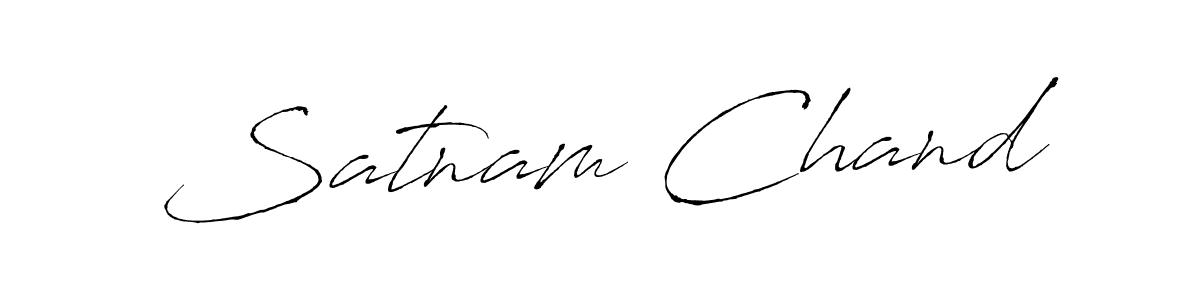 Use a signature maker to create a handwritten signature online. With this signature software, you can design (Antro_Vectra) your own signature for name Satnam Chand. Satnam Chand signature style 6 images and pictures png