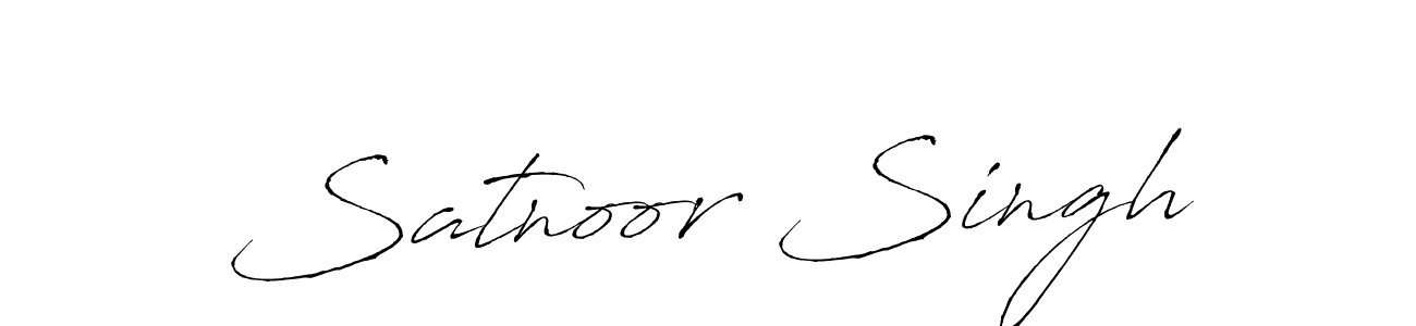 It looks lik you need a new signature style for name Satnoor Singh. Design unique handwritten (Antro_Vectra) signature with our free signature maker in just a few clicks. Satnoor Singh signature style 6 images and pictures png