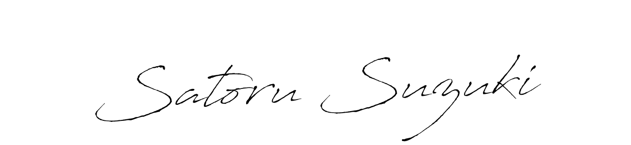 Antro_Vectra is a professional signature style that is perfect for those who want to add a touch of class to their signature. It is also a great choice for those who want to make their signature more unique. Get Satoru Suzuki name to fancy signature for free. Satoru Suzuki signature style 6 images and pictures png