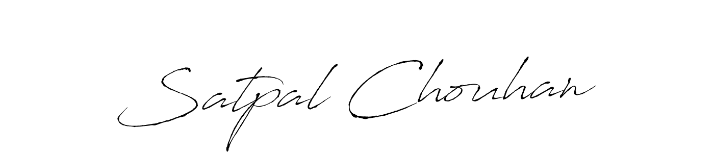 Satpal Chouhan stylish signature style. Best Handwritten Sign (Antro_Vectra) for my name. Handwritten Signature Collection Ideas for my name Satpal Chouhan. Satpal Chouhan signature style 6 images and pictures png