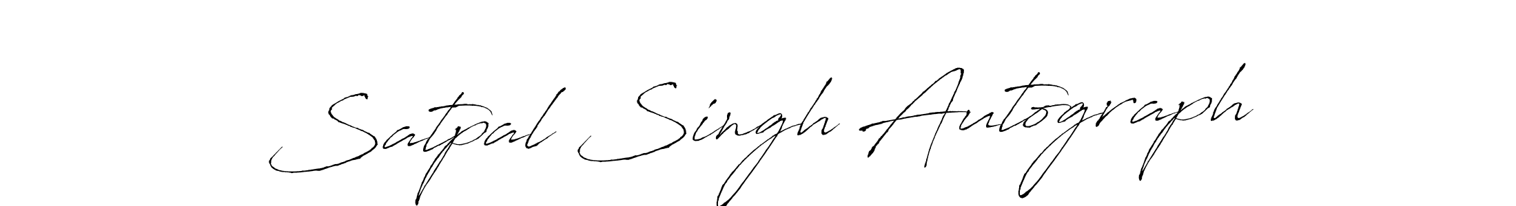 Satpal Singh Autograph stylish signature style. Best Handwritten Sign (Antro_Vectra) for my name. Handwritten Signature Collection Ideas for my name Satpal Singh Autograph. Satpal Singh Autograph signature style 6 images and pictures png