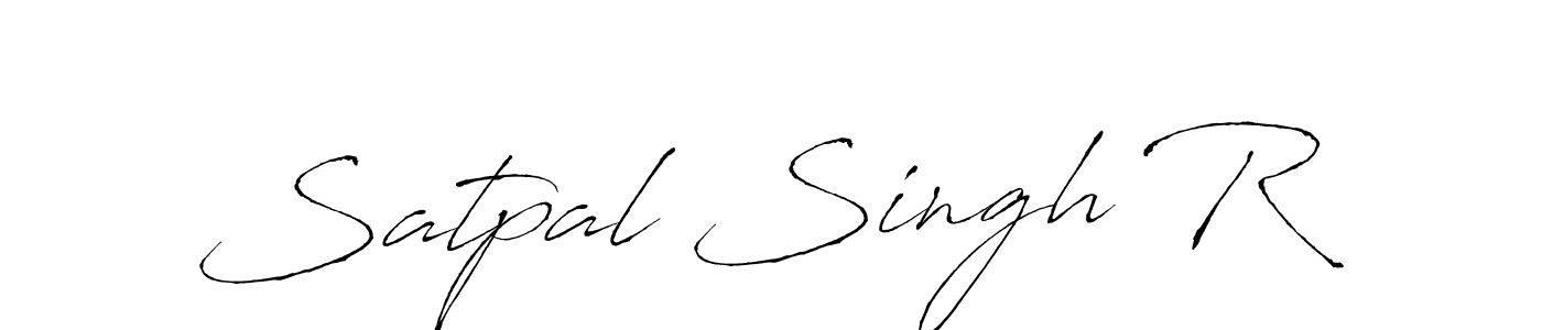 You should practise on your own different ways (Antro_Vectra) to write your name (Satpal Singh R) in signature. don't let someone else do it for you. Satpal Singh R signature style 6 images and pictures png