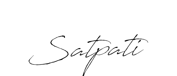 It looks lik you need a new signature style for name Satpati. Design unique handwritten (Antro_Vectra) signature with our free signature maker in just a few clicks. Satpati signature style 6 images and pictures png
