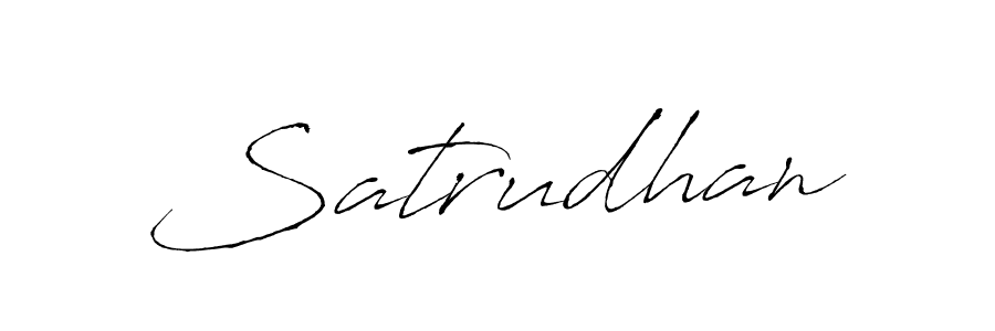 Create a beautiful signature design for name Satrudhan. With this signature (Antro_Vectra) fonts, you can make a handwritten signature for free. Satrudhan signature style 6 images and pictures png