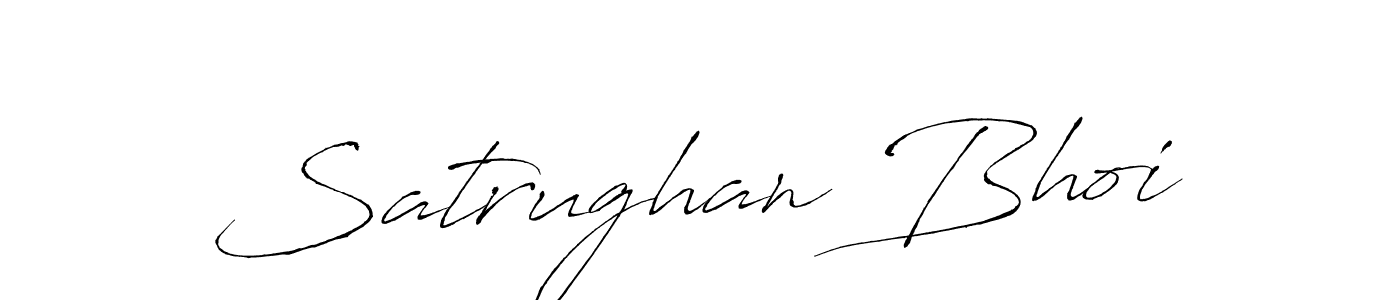 Use a signature maker to create a handwritten signature online. With this signature software, you can design (Antro_Vectra) your own signature for name Satrughan Bhoi. Satrughan Bhoi signature style 6 images and pictures png