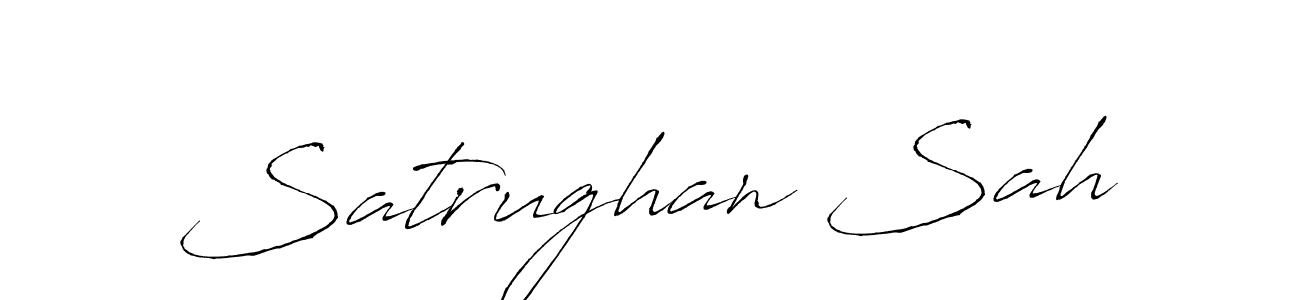 It looks lik you need a new signature style for name Satrughan Sah. Design unique handwritten (Antro_Vectra) signature with our free signature maker in just a few clicks. Satrughan Sah signature style 6 images and pictures png