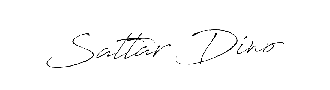 You should practise on your own different ways (Antro_Vectra) to write your name (Sattar Dino) in signature. don't let someone else do it for you. Sattar Dino signature style 6 images and pictures png