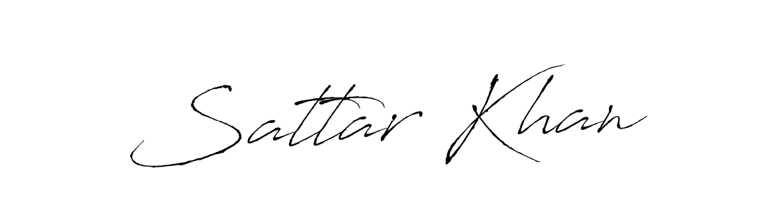 Also we have Sattar Khan name is the best signature style. Create professional handwritten signature collection using Antro_Vectra autograph style. Sattar Khan signature style 6 images and pictures png