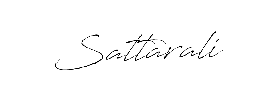 How to make Sattarali signature? Antro_Vectra is a professional autograph style. Create handwritten signature for Sattarali name. Sattarali signature style 6 images and pictures png