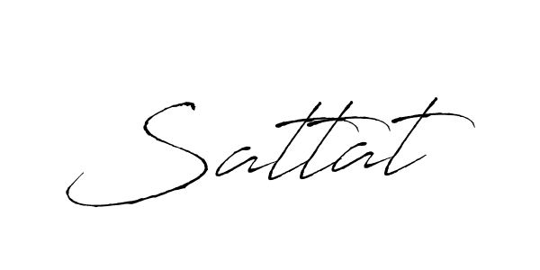 You should practise on your own different ways (Antro_Vectra) to write your name (Sattat) in signature. don't let someone else do it for you. Sattat signature style 6 images and pictures png