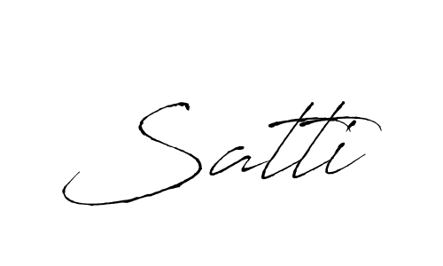 Antro_Vectra is a professional signature style that is perfect for those who want to add a touch of class to their signature. It is also a great choice for those who want to make their signature more unique. Get Satti name to fancy signature for free. Satti signature style 6 images and pictures png