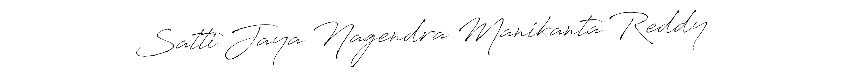 Use a signature maker to create a handwritten signature online. With this signature software, you can design (Antro_Vectra) your own signature for name Satti Jaya Nagendra Manikanta Reddy. Satti Jaya Nagendra Manikanta Reddy signature style 6 images and pictures png