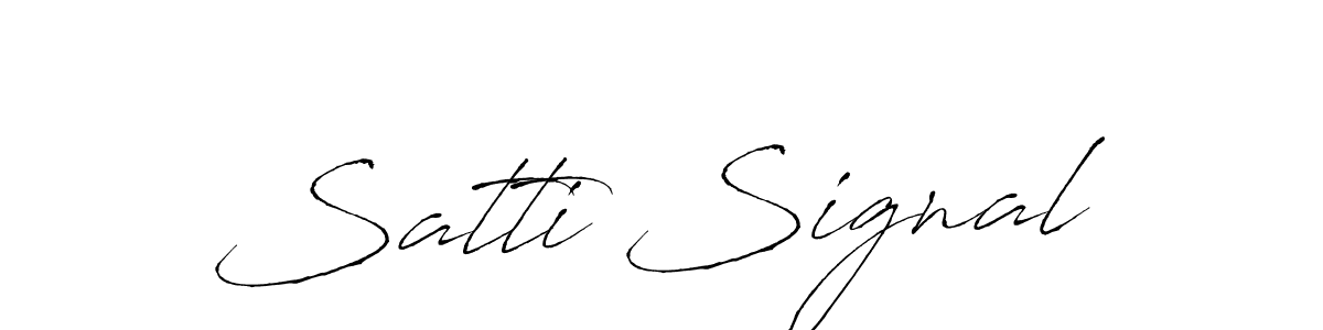 Once you've used our free online signature maker to create your best signature Antro_Vectra style, it's time to enjoy all of the benefits that Satti Signal name signing documents. Satti Signal signature style 6 images and pictures png