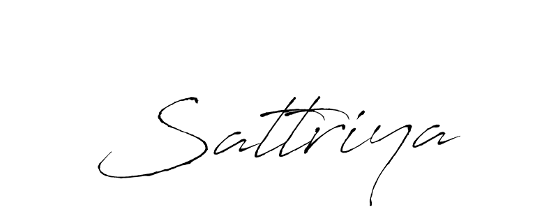 How to make Sattriya signature? Antro_Vectra is a professional autograph style. Create handwritten signature for Sattriya name. Sattriya signature style 6 images and pictures png