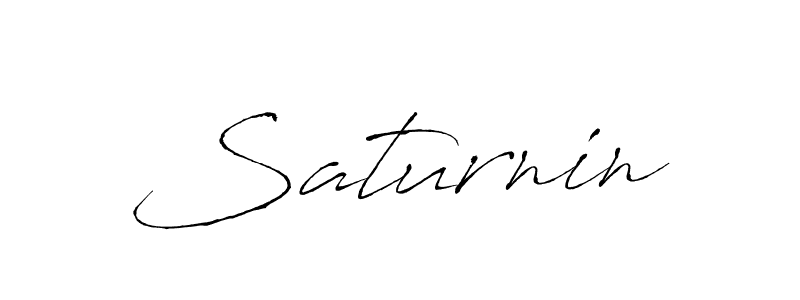 Make a beautiful signature design for name Saturnin. With this signature (Antro_Vectra) style, you can create a handwritten signature for free. Saturnin signature style 6 images and pictures png