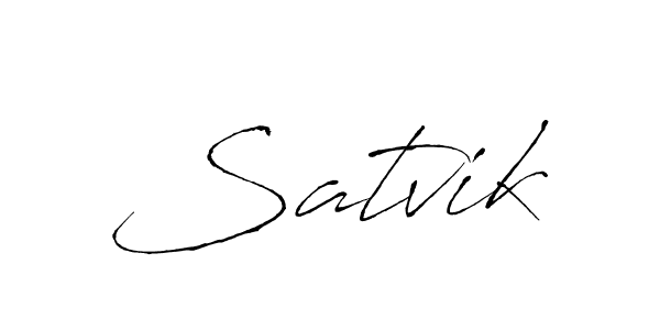 Best and Professional Signature Style for Satvik. Antro_Vectra Best Signature Style Collection. Satvik signature style 6 images and pictures png