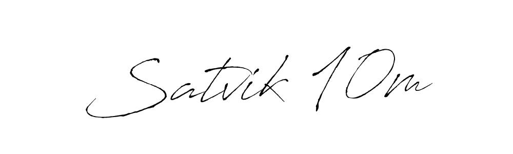 Make a beautiful signature design for name Satvik 10m. Use this online signature maker to create a handwritten signature for free. Satvik 10m signature style 6 images and pictures png