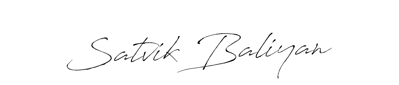 You can use this online signature creator to create a handwritten signature for the name Satvik Baliyan. This is the best online autograph maker. Satvik Baliyan signature style 6 images and pictures png