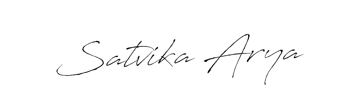 Use a signature maker to create a handwritten signature online. With this signature software, you can design (Antro_Vectra) your own signature for name Satvika Arya. Satvika Arya signature style 6 images and pictures png