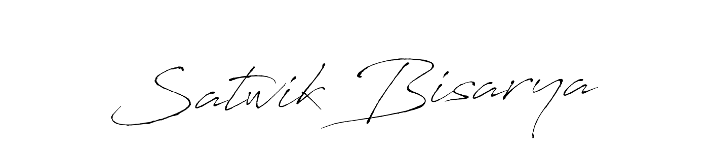 if you are searching for the best signature style for your name Satwik Bisarya. so please give up your signature search. here we have designed multiple signature styles  using Antro_Vectra. Satwik Bisarya signature style 6 images and pictures png