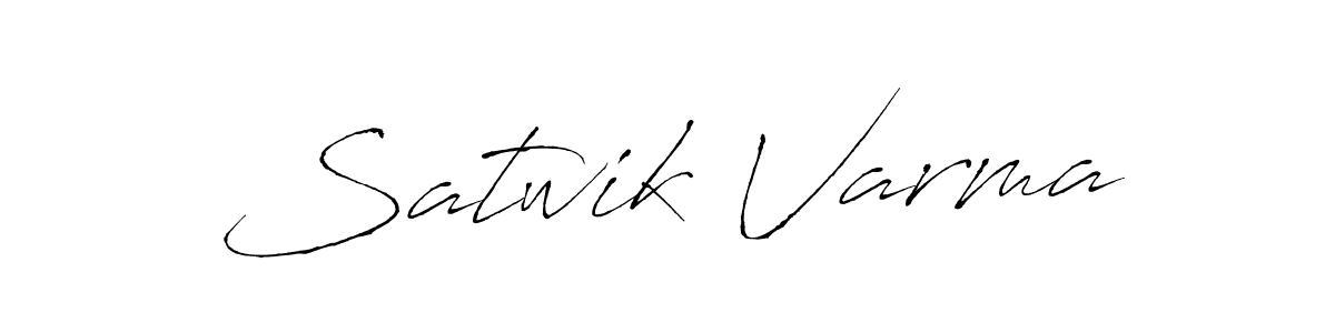 It looks lik you need a new signature style for name Satwik Varma. Design unique handwritten (Antro_Vectra) signature with our free signature maker in just a few clicks. Satwik Varma signature style 6 images and pictures png