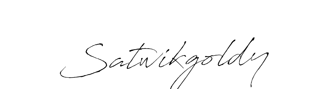 Design your own signature with our free online signature maker. With this signature software, you can create a handwritten (Antro_Vectra) signature for name Satwikgoldy. Satwikgoldy signature style 6 images and pictures png