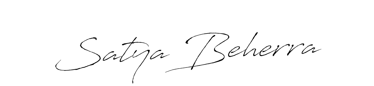 Use a signature maker to create a handwritten signature online. With this signature software, you can design (Antro_Vectra) your own signature for name Satya Beherra. Satya Beherra signature style 6 images and pictures png
