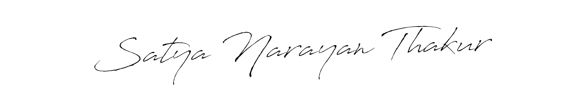 You should practise on your own different ways (Antro_Vectra) to write your name (Satya Narayan Thakur) in signature. don't let someone else do it for you. Satya Narayan Thakur signature style 6 images and pictures png