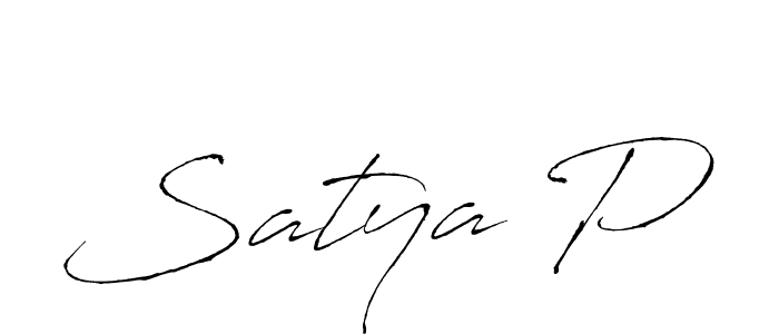 You can use this online signature creator to create a handwritten signature for the name Satya P. This is the best online autograph maker. Satya P signature style 6 images and pictures png