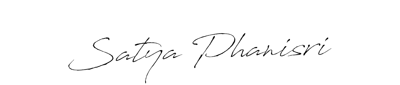 The best way (Antro_Vectra) to make a short signature is to pick only two or three words in your name. The name Satya Phanisri include a total of six letters. For converting this name. Satya Phanisri signature style 6 images and pictures png