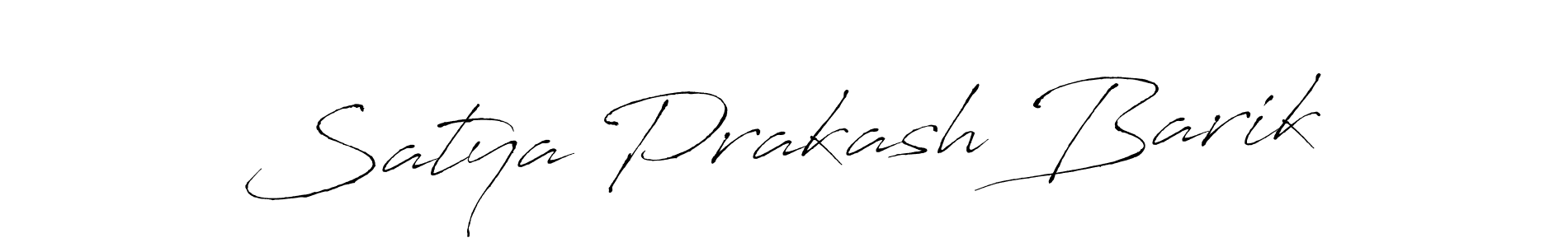 Make a beautiful signature design for name Satya Prakash Barik. With this signature (Antro_Vectra) style, you can create a handwritten signature for free. Satya Prakash Barik signature style 6 images and pictures png