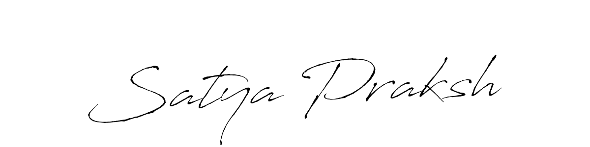 Antro_Vectra is a professional signature style that is perfect for those who want to add a touch of class to their signature. It is also a great choice for those who want to make their signature more unique. Get Satya Praksh name to fancy signature for free. Satya Praksh signature style 6 images and pictures png