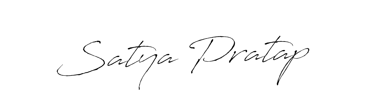 How to make Satya Pratap name signature. Use Antro_Vectra style for creating short signs online. This is the latest handwritten sign. Satya Pratap signature style 6 images and pictures png