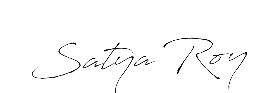 Satya Roy stylish signature style. Best Handwritten Sign (Antro_Vectra) for my name. Handwritten Signature Collection Ideas for my name Satya Roy. Satya Roy signature style 6 images and pictures png