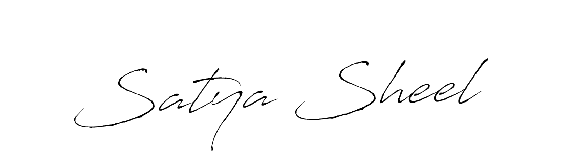 How to make Satya Sheel signature? Antro_Vectra is a professional autograph style. Create handwritten signature for Satya Sheel name. Satya Sheel signature style 6 images and pictures png