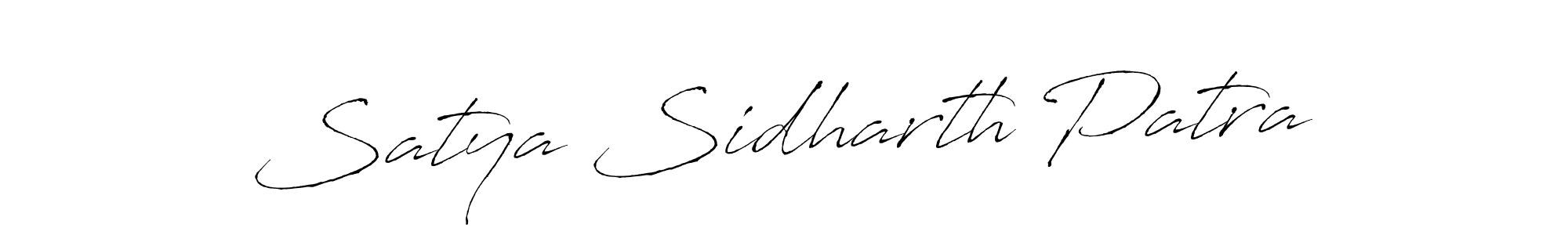 Make a beautiful signature design for name Satya Sidharth Patra. With this signature (Antro_Vectra) style, you can create a handwritten signature for free. Satya Sidharth Patra signature style 6 images and pictures png