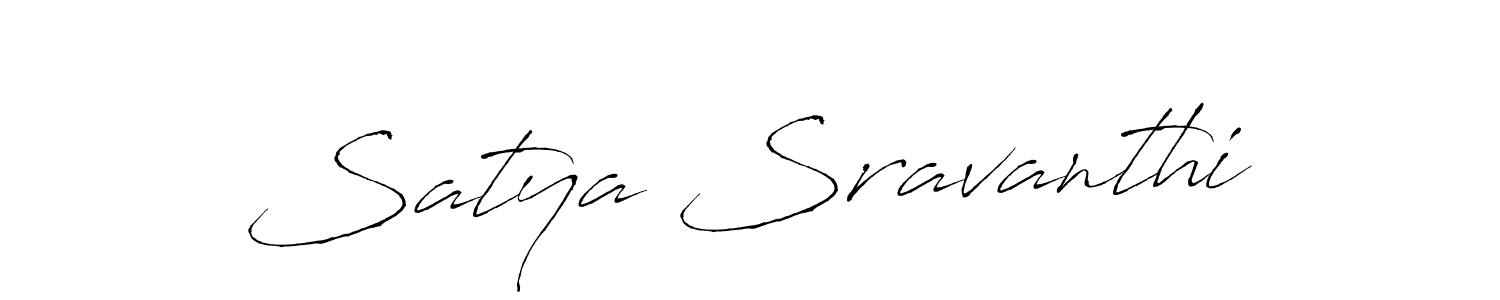 Make a beautiful signature design for name Satya Sravanthi. Use this online signature maker to create a handwritten signature for free. Satya Sravanthi signature style 6 images and pictures png