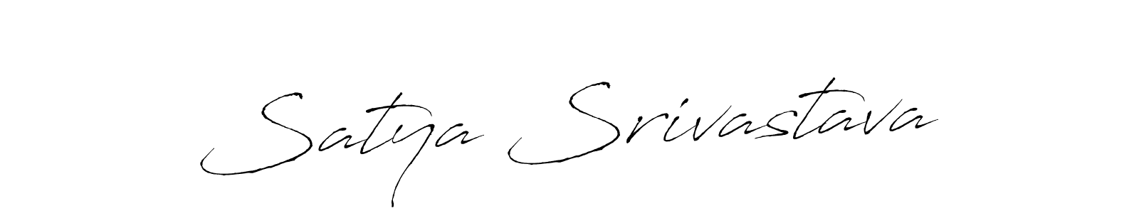 Use a signature maker to create a handwritten signature online. With this signature software, you can design (Antro_Vectra) your own signature for name Satya Srivastava. Satya Srivastava signature style 6 images and pictures png
