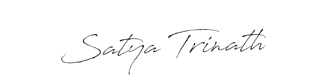 Also You can easily find your signature by using the search form. We will create Satya Trinath name handwritten signature images for you free of cost using Antro_Vectra sign style. Satya Trinath signature style 6 images and pictures png