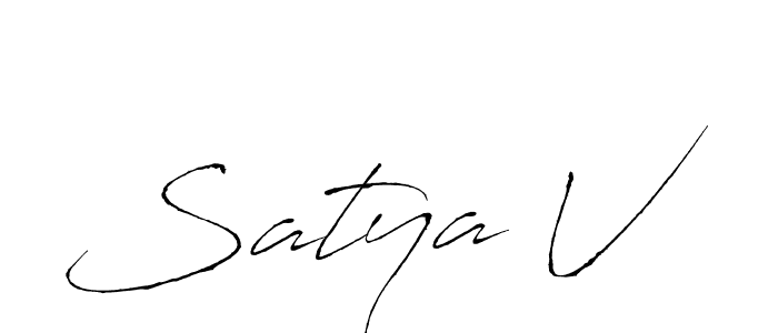 if you are searching for the best signature style for your name Satya V. so please give up your signature search. here we have designed multiple signature styles  using Antro_Vectra. Satya V signature style 6 images and pictures png