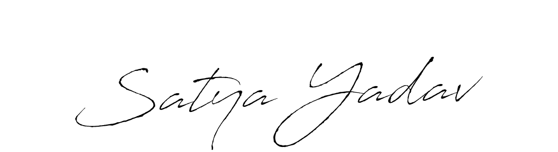 You should practise on your own different ways (Antro_Vectra) to write your name (Satya Yadav) in signature. don't let someone else do it for you. Satya Yadav signature style 6 images and pictures png