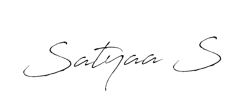 You can use this online signature creator to create a handwritten signature for the name Satyaa S. This is the best online autograph maker. Satyaa S signature style 6 images and pictures png