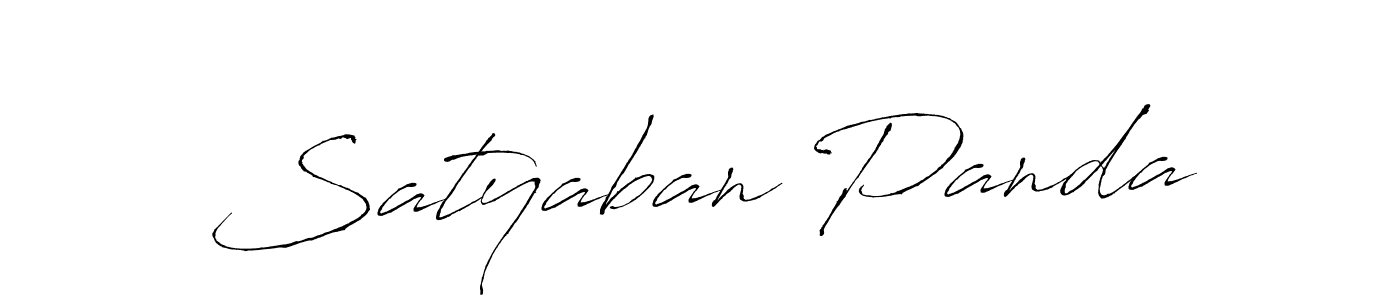 Use a signature maker to create a handwritten signature online. With this signature software, you can design (Antro_Vectra) your own signature for name Satyaban Panda. Satyaban Panda signature style 6 images and pictures png