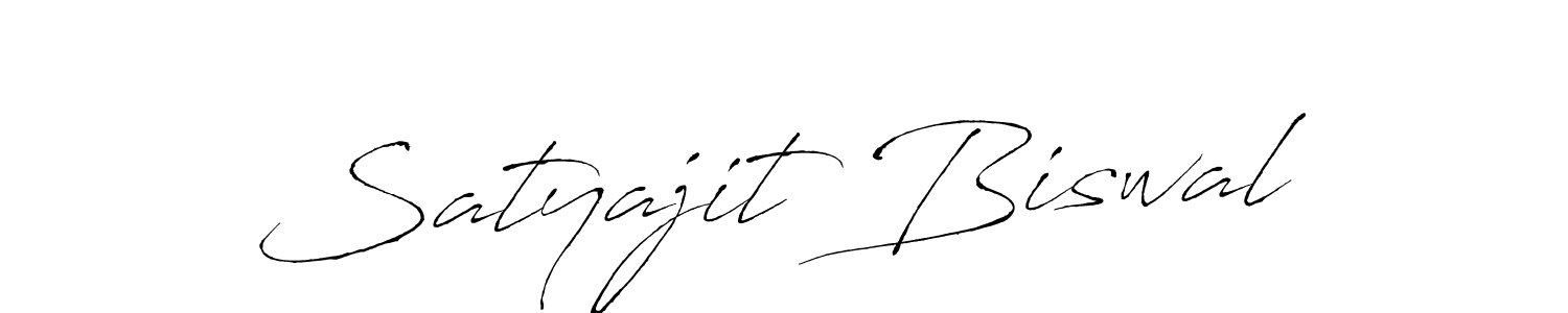 How to make Satyajit Biswal name signature. Use Antro_Vectra style for creating short signs online. This is the latest handwritten sign. Satyajit Biswal signature style 6 images and pictures png