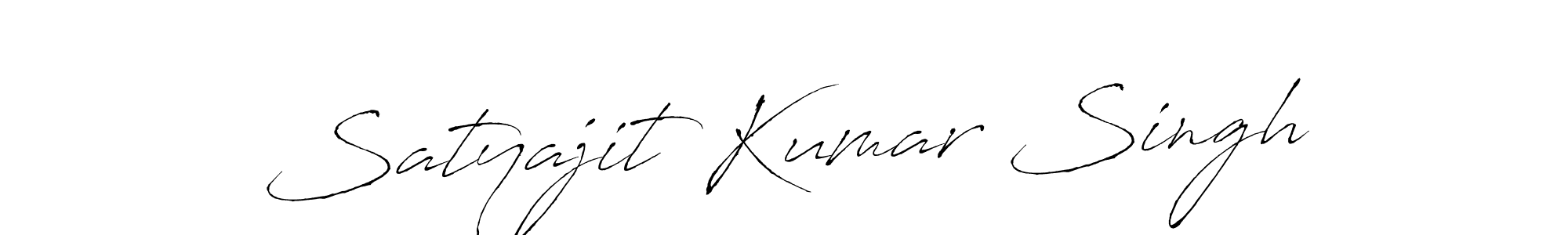 Design your own signature with our free online signature maker. With this signature software, you can create a handwritten (Antro_Vectra) signature for name Satyajit Kumar Singh. Satyajit Kumar Singh signature style 6 images and pictures png