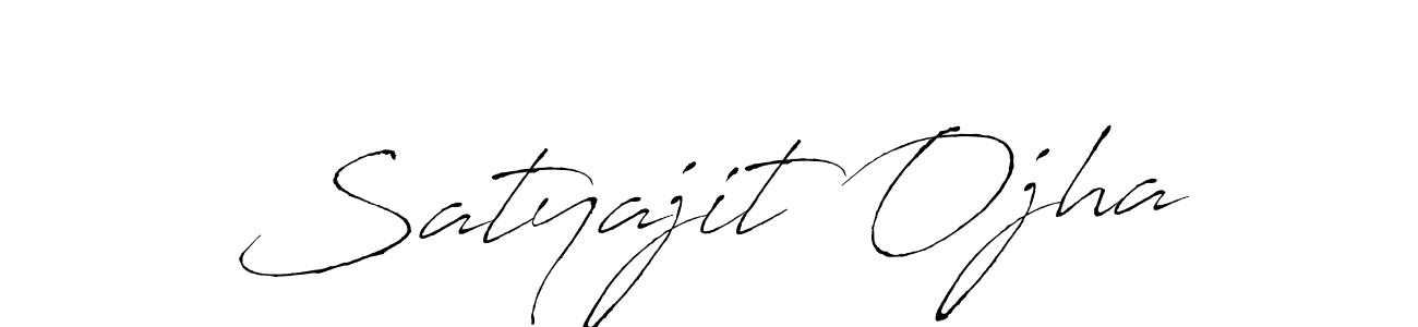 Design your own signature with our free online signature maker. With this signature software, you can create a handwritten (Antro_Vectra) signature for name Satyajit Ojha. Satyajit Ojha signature style 6 images and pictures png